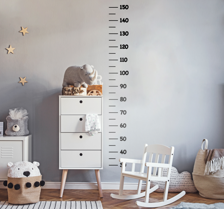 Vinilo medidor minimalista - TenVinilo