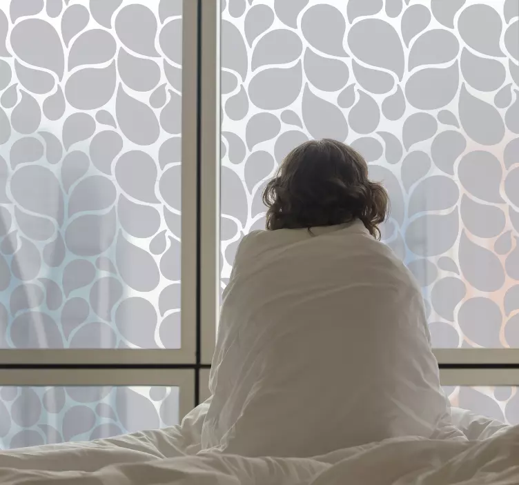 Vinilo para cristales Gotas de agua - TenVinilo