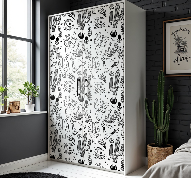 Vinilo para mueble desierto - TenVinilo