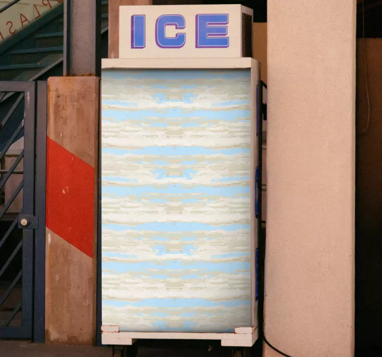 Vinilo patrón costero fresco - TenVinilo