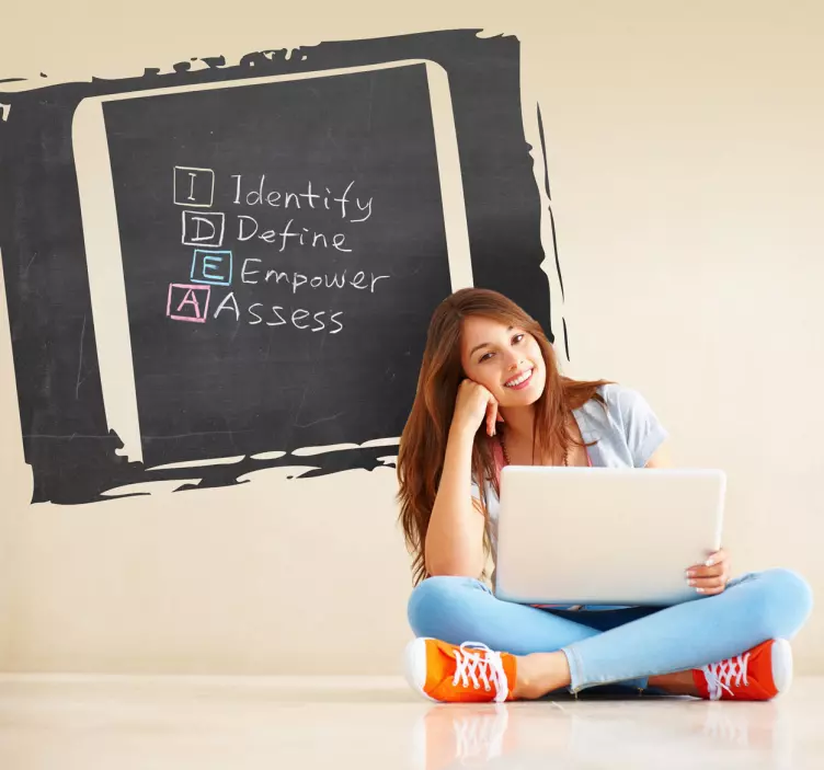 Vinilo pizarra diapositiva - TenVinilo