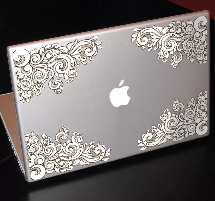 Vinilo portátil esquinas renacimiento - TenVinilo