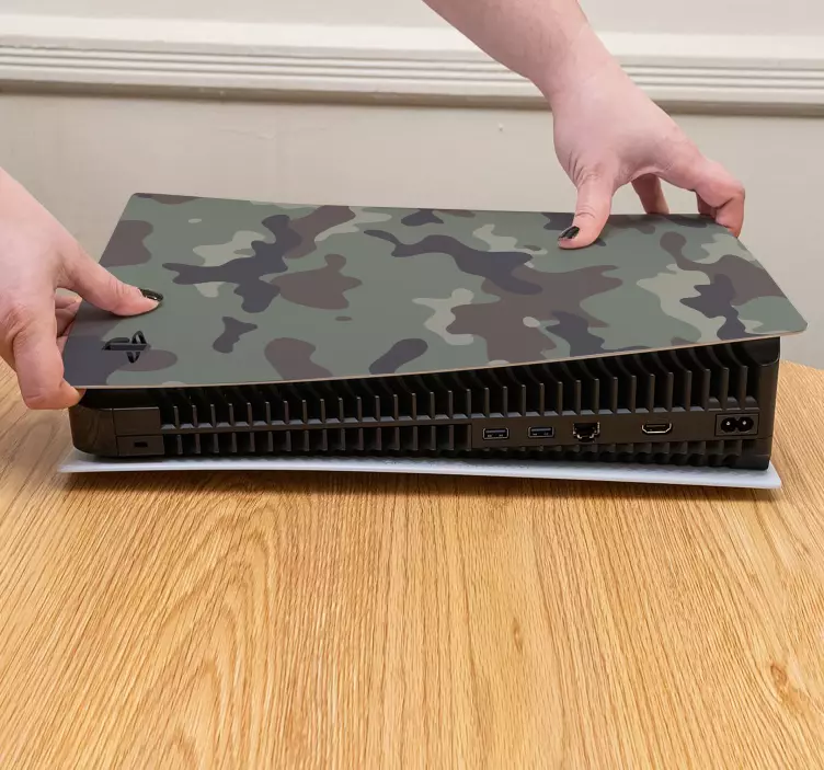 Skin PS5 Camuflaje - TenVinilo