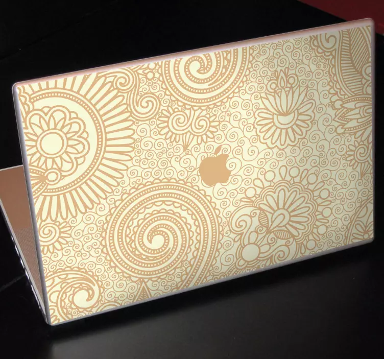 Vinilo textura floral mac - TenVinilo