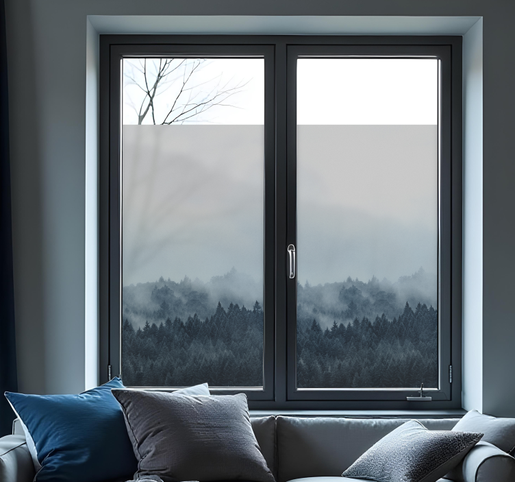 Vinilo para cristales bosque brumoso - TenVinilo