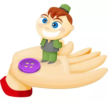 Vinilo infantil Pulgarcito - TenVinilo