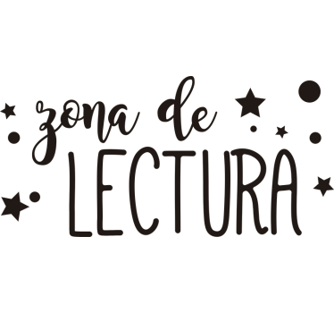 Vinilo para escuela zona lectura - TenVinilo