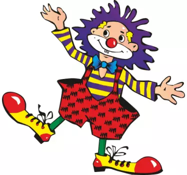 Vinilo infantil payaso - TenVinilo