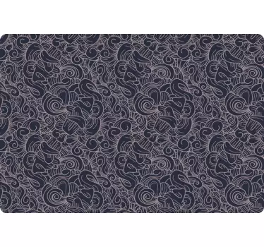 Vinilo para laptop ornamental paisley - TenVinilo