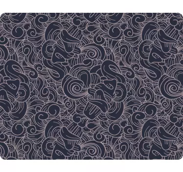 Pegatina para portátil paisley para touchpad - TenVinilo