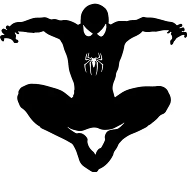 Vinilo infantil Spiderman saltando - TenVinilo