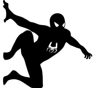 Vinilo para niños Spiderman volando - TenVinilo