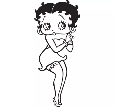 Vinilo portátil Betty Boop - TenVinilo