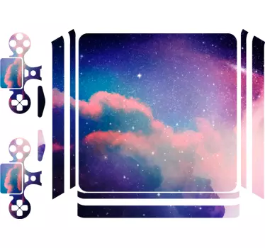 Skin PS4 estrellas galácticas - TenVinilo
