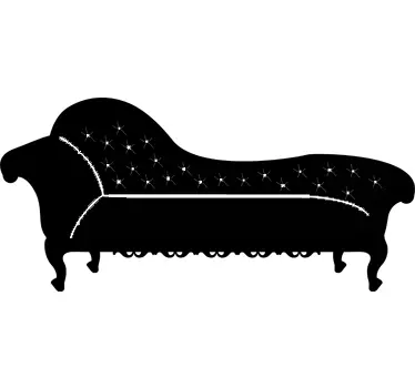 Vinilo decorativo sillón clásico - TenVinilo