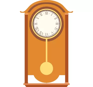 Reloj vinilo pared Tiempo y reloj estilo vintage - TenVinilo