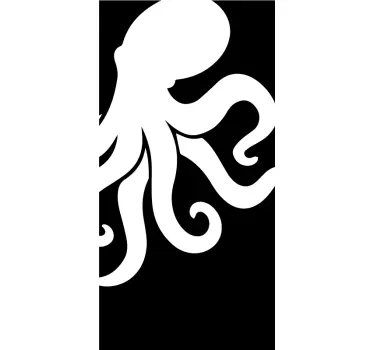 Vinilo para mampara de ducha Pulpo - TenVinilo