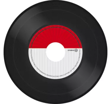 Adhesivo reloj pared single vinilo - TenVinilo