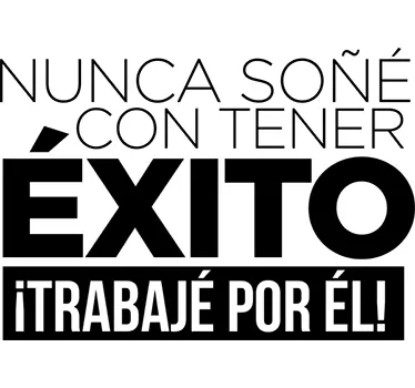 Vinilo frases motivadoras Estée Lauder - TenVinilo