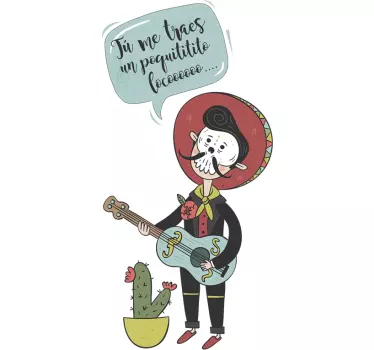 Vinilo infantil mariachi - TenVinilo