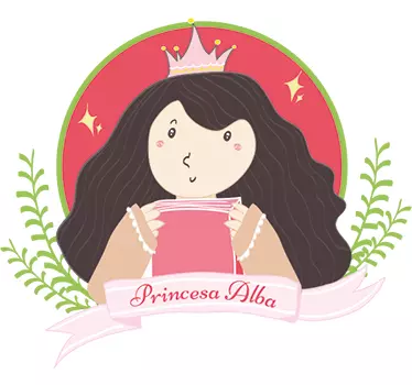 Vinilo infantil princesas personalizable - TenVinilo