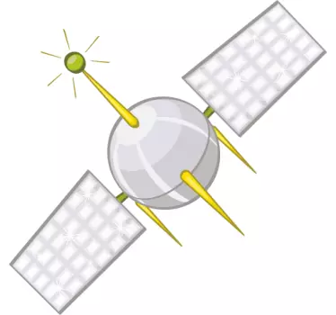 Vinilo infantil satelite - TenVinilo
