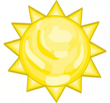 Vinilo infantil sol - TenVinilo