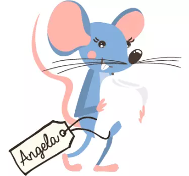 Vinilo personalizable ratoncito Pérez - TenVinilo