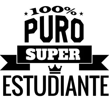 Vinilo super estudiante - TenVinilo