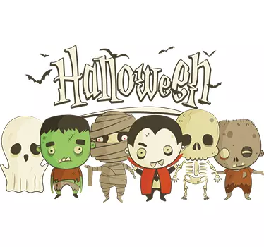 Vinilos Halloween para niños - TenVinilo