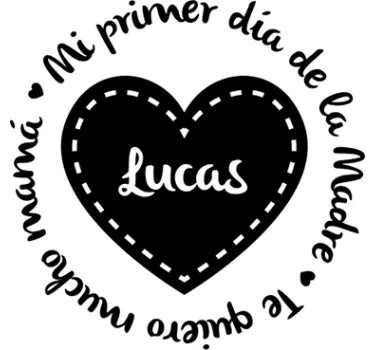 Vinilos para mamá personalizables - TenVinilo