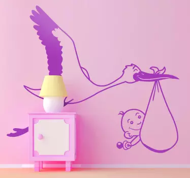 Adhesivo infantil niños de París - TenVinilo