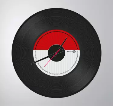 Adhesivo reloj pared single vinilo - TenVinilo
