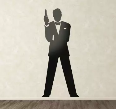 Adhesivo silueta 007 - TenVinilo