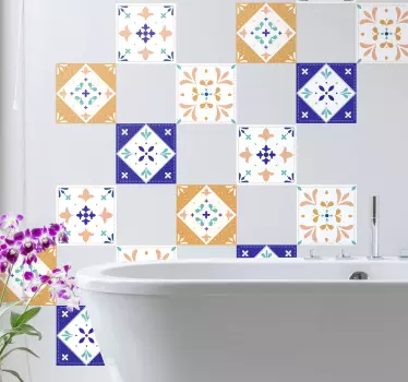 Azulejos vinílicos paleta clásica - TenVinilo