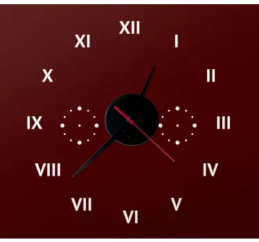 Reloj vinilo pared Fantástico simple y brillante - TenVinilo