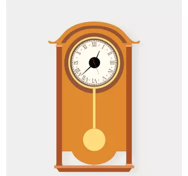 Reloj vinilo pared Tiempo y reloj estilo vintage - TenVinilo