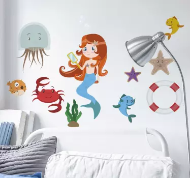 Sticker pegatinas motivos marineros - TenVinilo