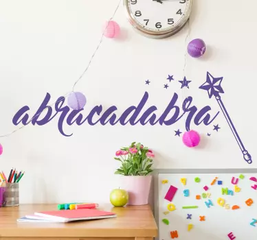 Vinilo decorativo abracadabra - TenVinilo