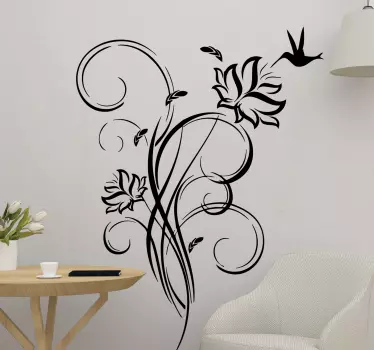 Vinilo decorativo colibrí - TenVinilo