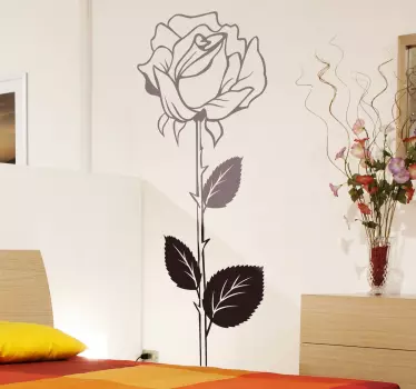 Vinilo decorativo la rosa - TenVinilo