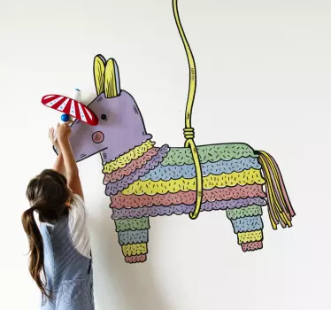 Vinilo decorativo piñata mexicana - TenVinilo