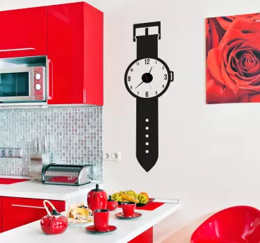 Vinilo decorativo reloj de pulsera - TenVinilo