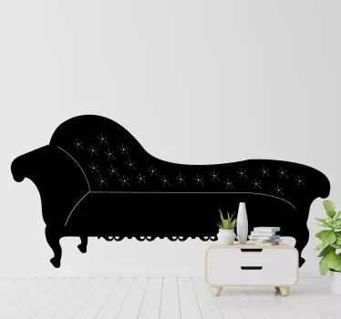 Vinilo decorativo sillón clásico - TenVinilo