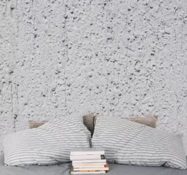 Vinilo estampado para pared Cemento gris claro - TenVinilo