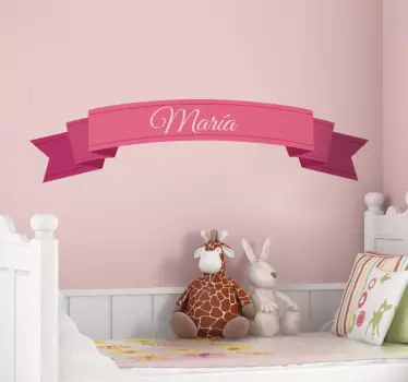 Vinilo infantil cinta princesa - TenVinilo
