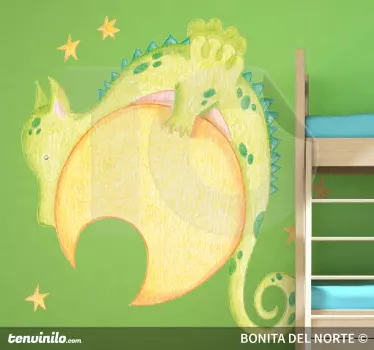 Vinilo infantil Draguiduru - TenVinilo