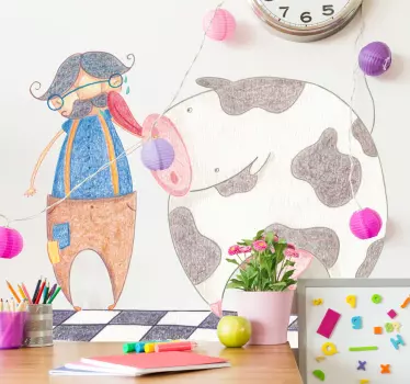 Vinilo infantil lametón - TenVinilo