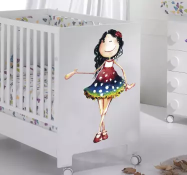 Vinilo infantil Lola by Lol Malone - TenVinilo