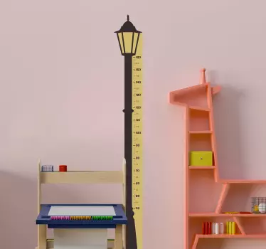 Vinilo medidor infantil tabla de altura lúdica - TenVinilo